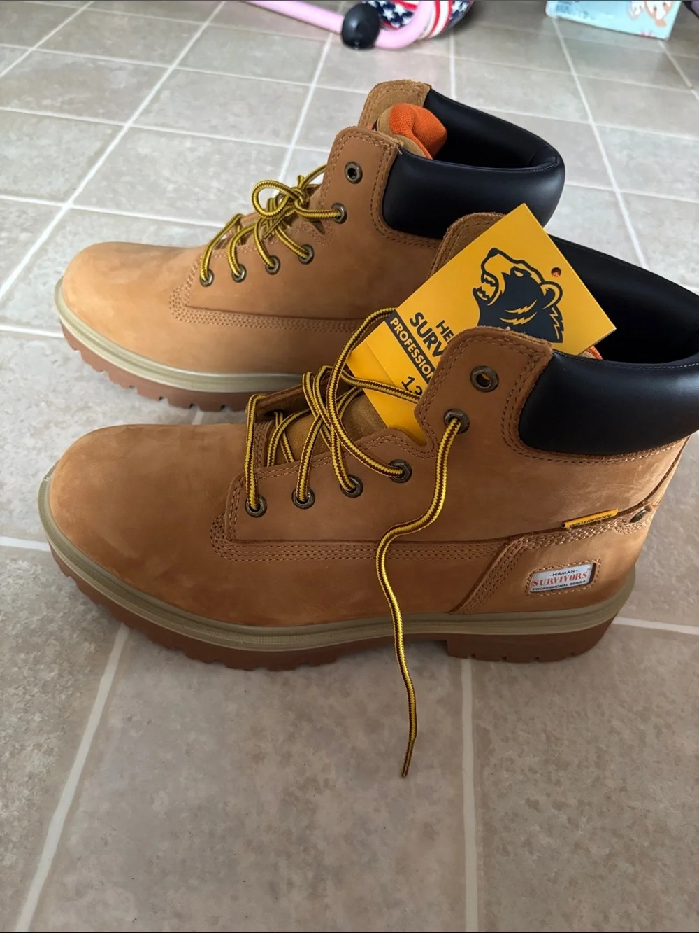 Herman Survivors Men's Driller Steel Toe Work Boots, - New in Box
